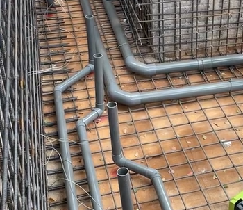 【温州UPVC给水管】检查法兰孔径是否对齐